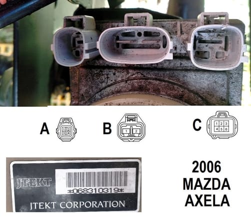 2006 Mazda Axela plugs