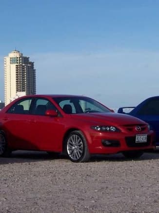 another beautiful car. 06 mazdaspeed6.

second cruise