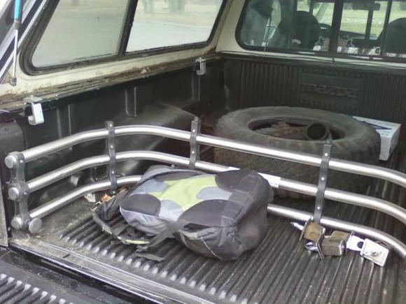 Guy also through in a spare off-road tire, and the original stock intake.