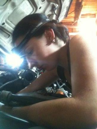 Replacing the alternator