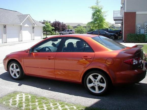 side view