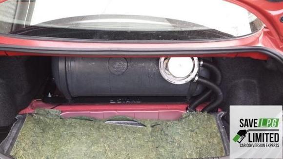 Mazda RX8 LPG Conversion - Tank Cylindrical 55-60L