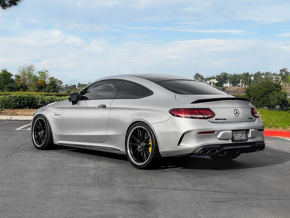 2018 Mercedes-Benz C63 AMG S - 2018 C63S COUPE | 40K MILES | OEM+ - Used - VIN WDDWJ8HB8JF635841 - 41,500 Miles - 8 cyl - 2WD - Automatic - Coupe - Silver - Laguna Beach, CA 92651, United States