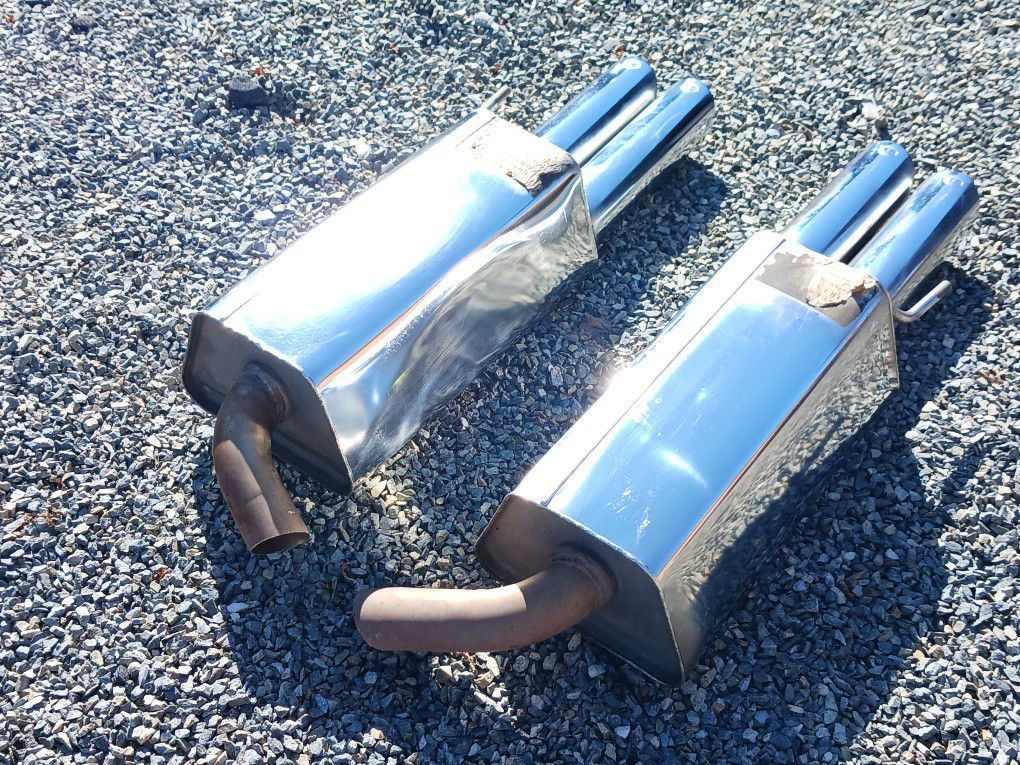 Engine - Exhaust - Brabus Muffler 220-600-00 - Used - 2000 to 2006 Mercedes-Benz S500 - Canton, MI 48187, United States
