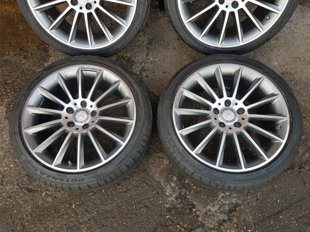 Wheels and Tires/Axles - 18 Original Mercedes AMG - Used - 2018 to 2019 Mercedes-Benz All Models - Seattle, WA 98101, United States
