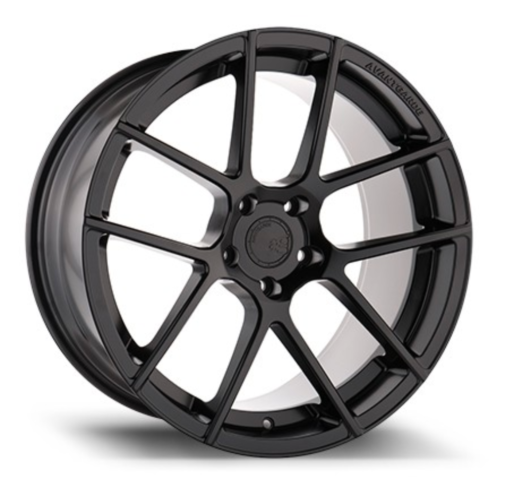 Wheels and Tires/Axles - 19" Avant Garde M510 Wheels - Staggered - Satin Black - New Tires - Used - Pittsburgh, PA 15235, United States