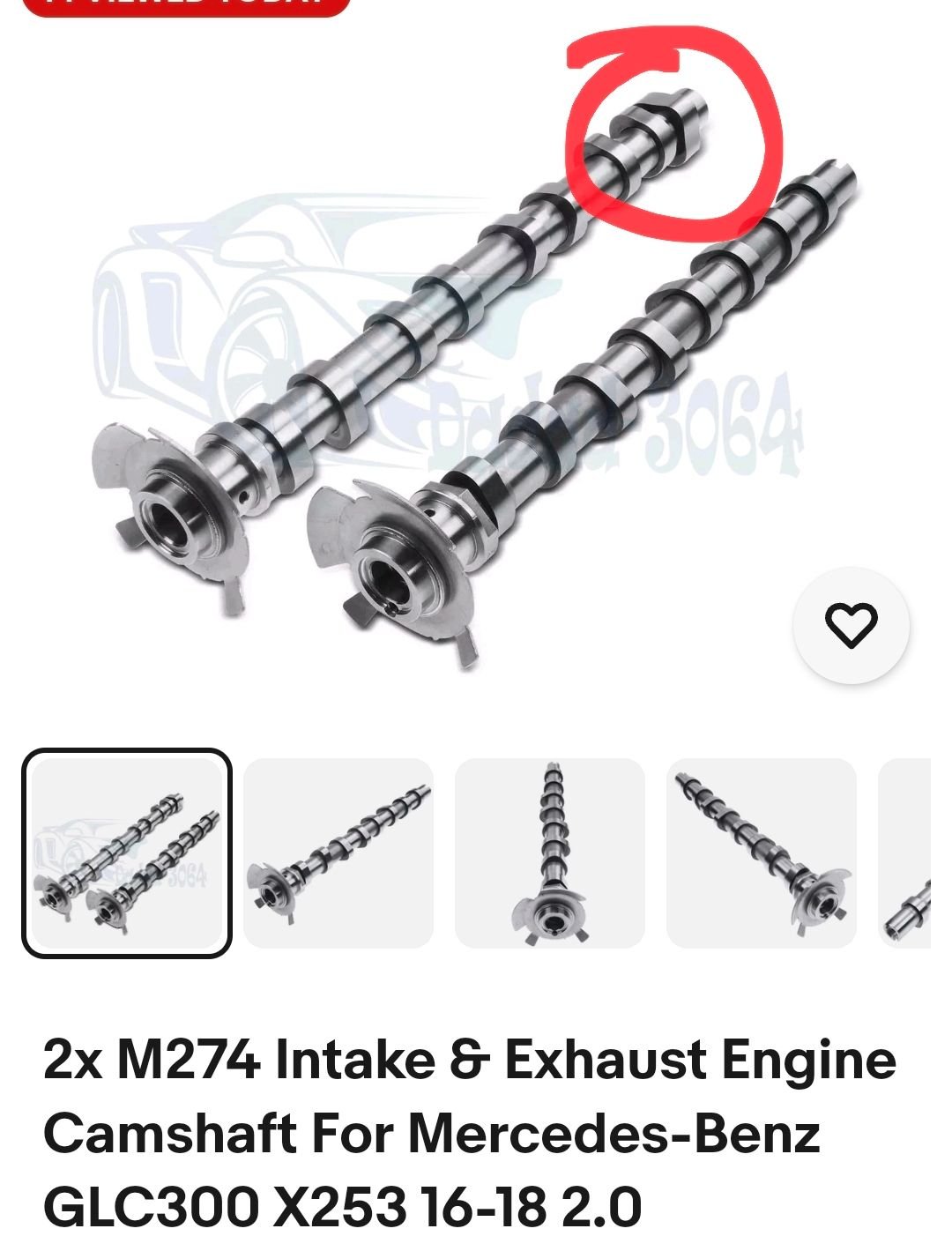 red circle is pump lobes