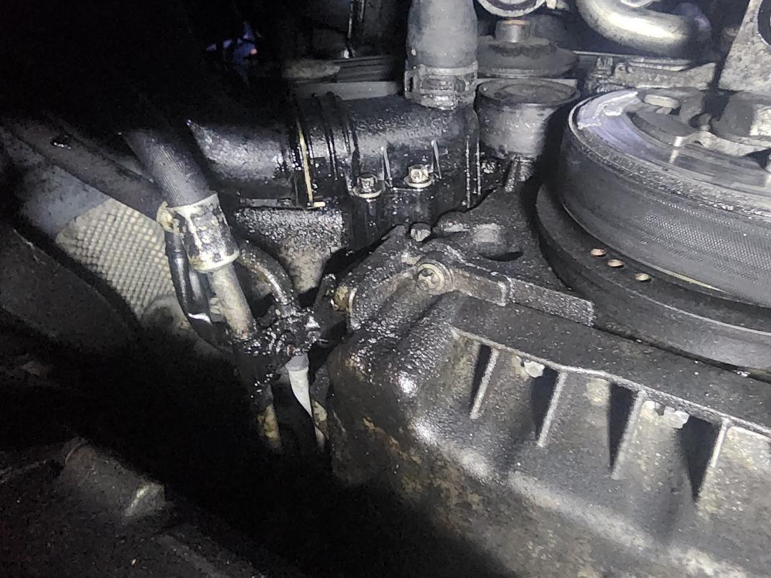 OM642 2015 gl350 Oil Leak Crank shaft pulley Forums