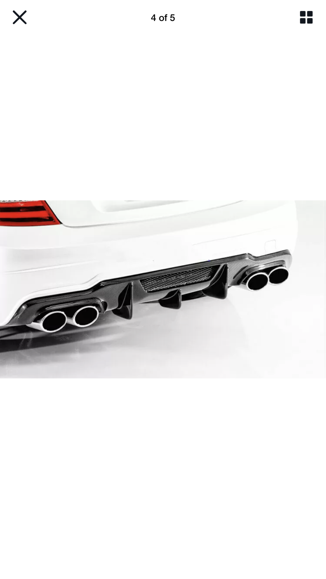 Exterior Body Parts - WTB carbon fiber w/ vent diffuser for amg bumper - New or Used - 2014 Mercedes-Benz C300 - Bronx, NY 10461, United States