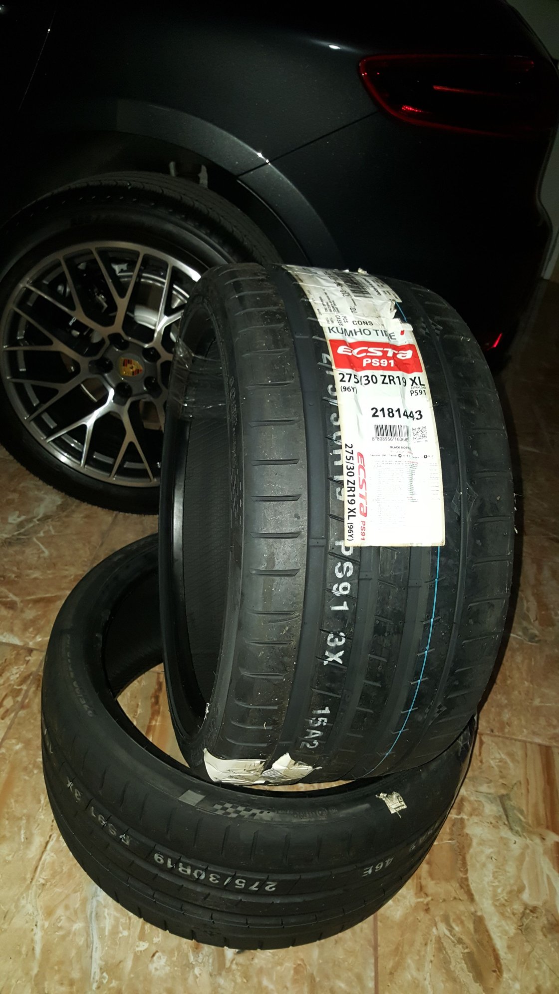 Wheels and Tires/Axles - Two Tires Kumho Ecsta PS91 275 / 30 ZR19 - New - Aguada, Puerto Rico