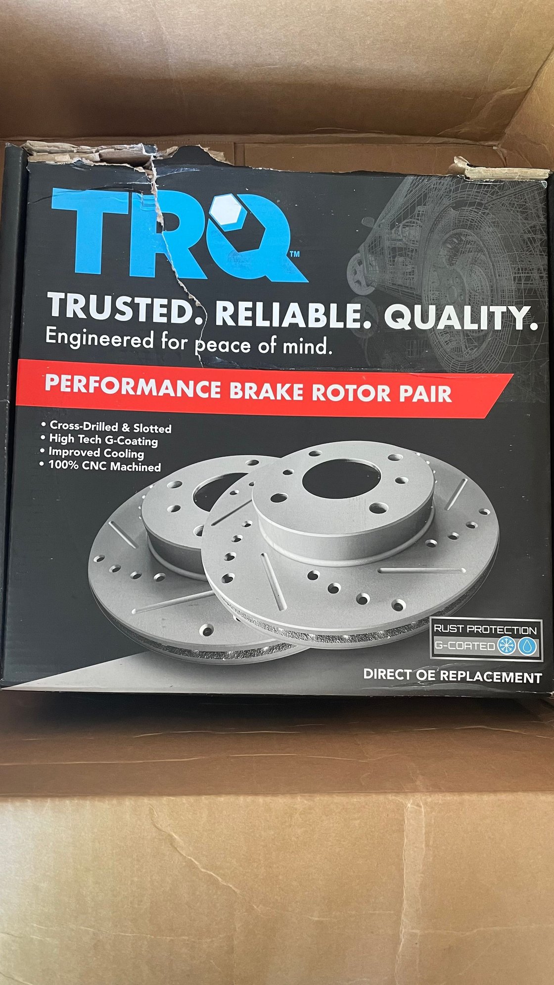 Brakes - 2007-2009 E350 Front Brake pads and Rotors - New - 2007 to 2009 Mercedes-Benz E350 - San Antonio, TX 78253, United States
