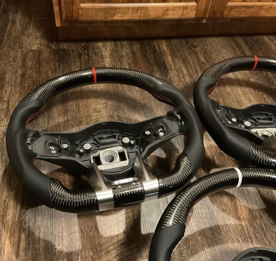 Interior/Upholstery - 4x carbon fiber empty core steering wheels $925 - New - 2019 to 2021 Mercedes-Benz All Models - Sebago, ME 04029, United States