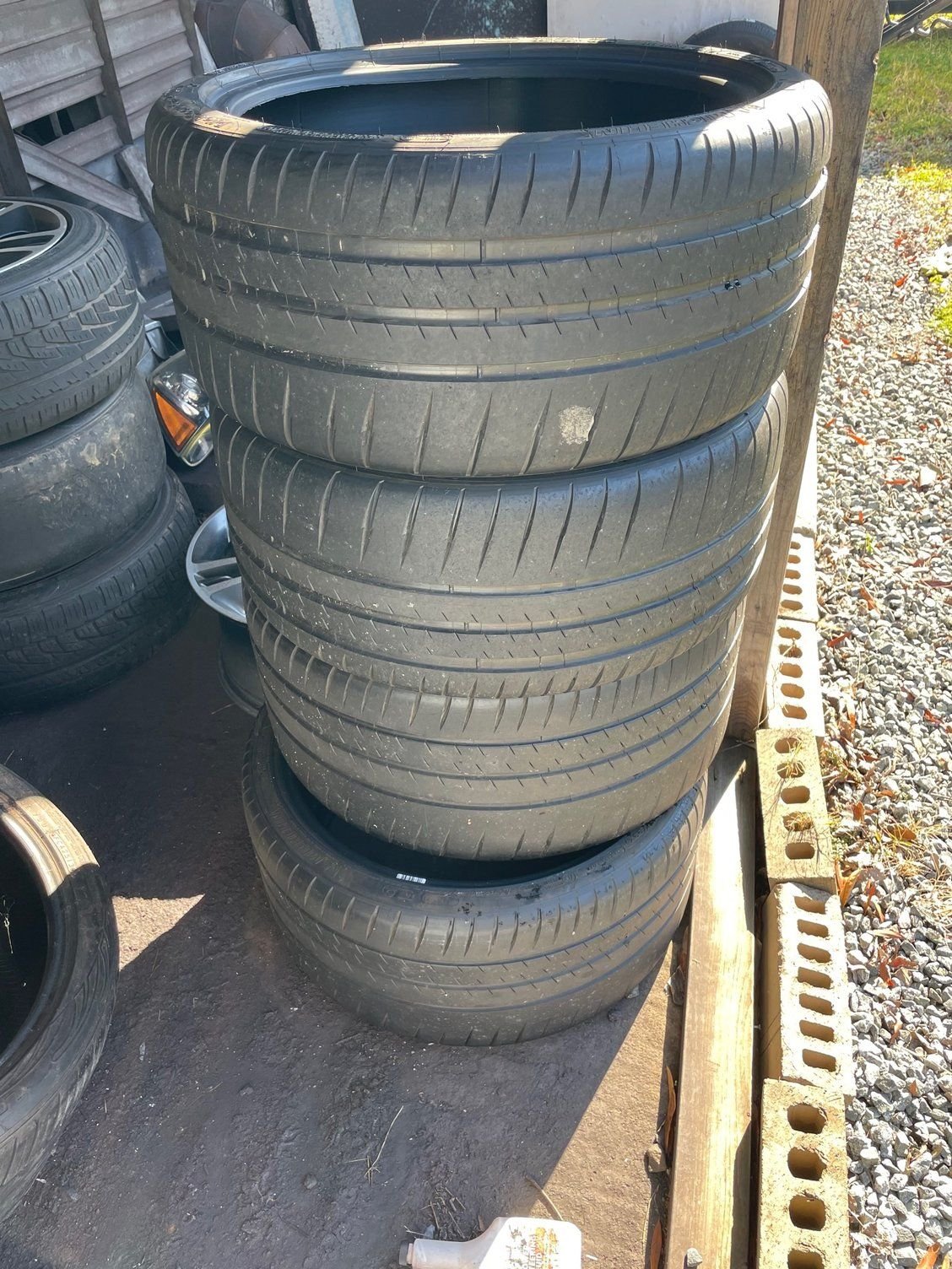 Wheels and Tires/Axles - Blowout price Mercedes C63 AMG Michelin Cup 2 TIRES 255/35/19 & 285/30/20 - Used - 2017 to 2021 Mercedes-Benz C63 AMG S - Charlotte, NC 28202, United States