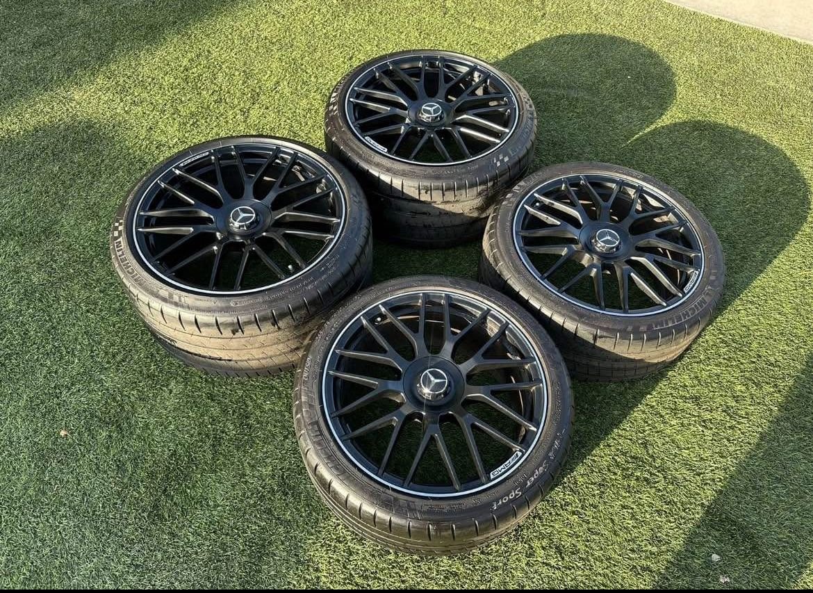 Wheels and Tires/Axles - AMG GTs Wheels Tires C190 19/20” 2016-2020 - Used - -1 to 2026  All Models - Long Island, NY 11581, United States