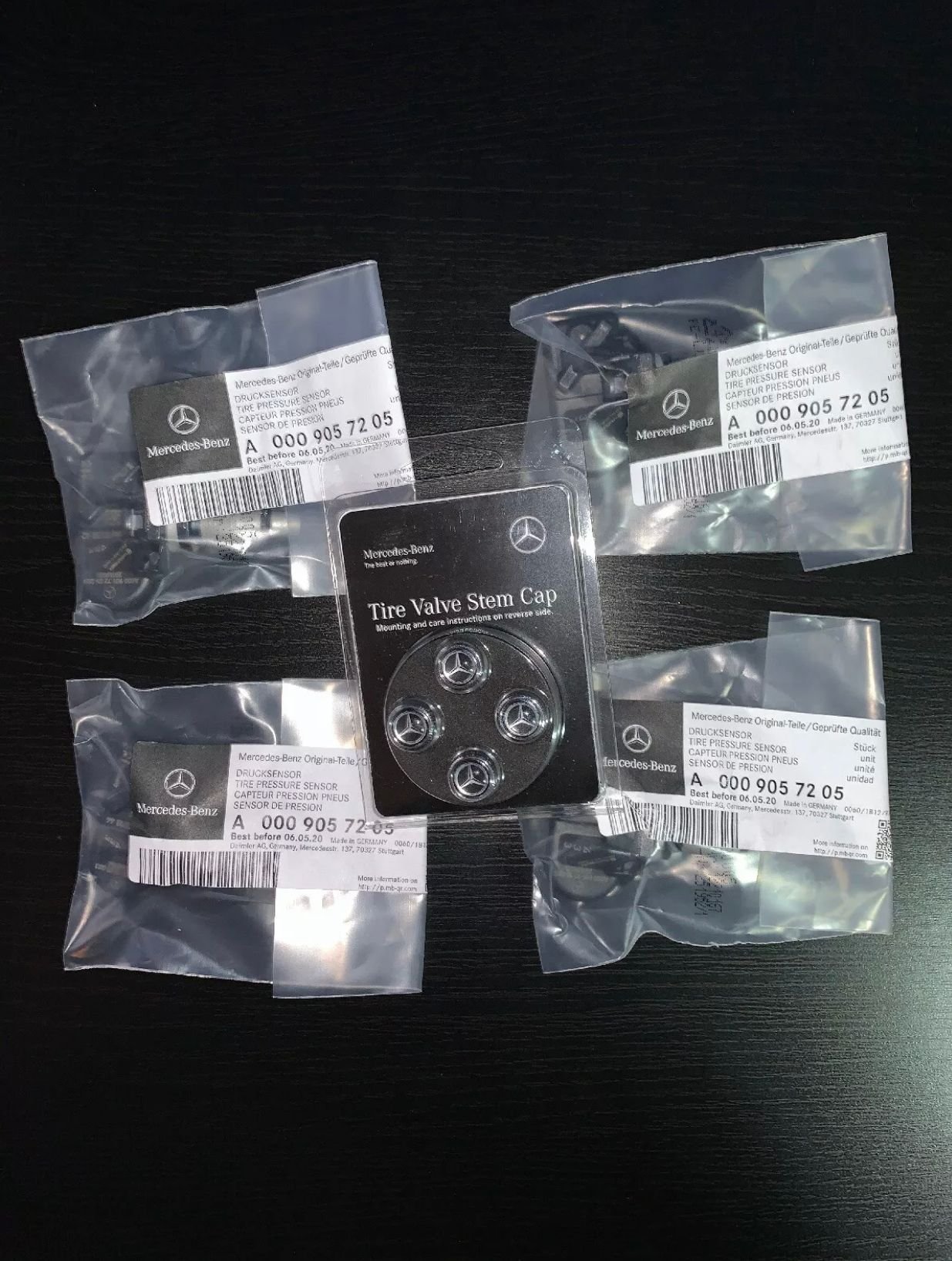 Wheels and Tires/Axles - Tire Pressure Sensor - New - All Years Mercedes-Benz All Models - Toronto, ON M3J1L7, Canada