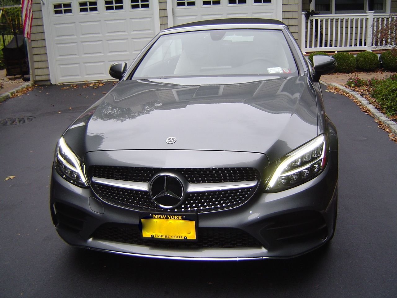 2019 Mercedes-Benz C300 - LEASE TAKE OVER - 2019 MB C300 4MATIC Convertible - Used - VIN WDDWK8EB4KF905702 - 4,200 Miles - 4 cyl - AWD - Automatic - Convertible - Gray - Huntington, NY 11743, United States