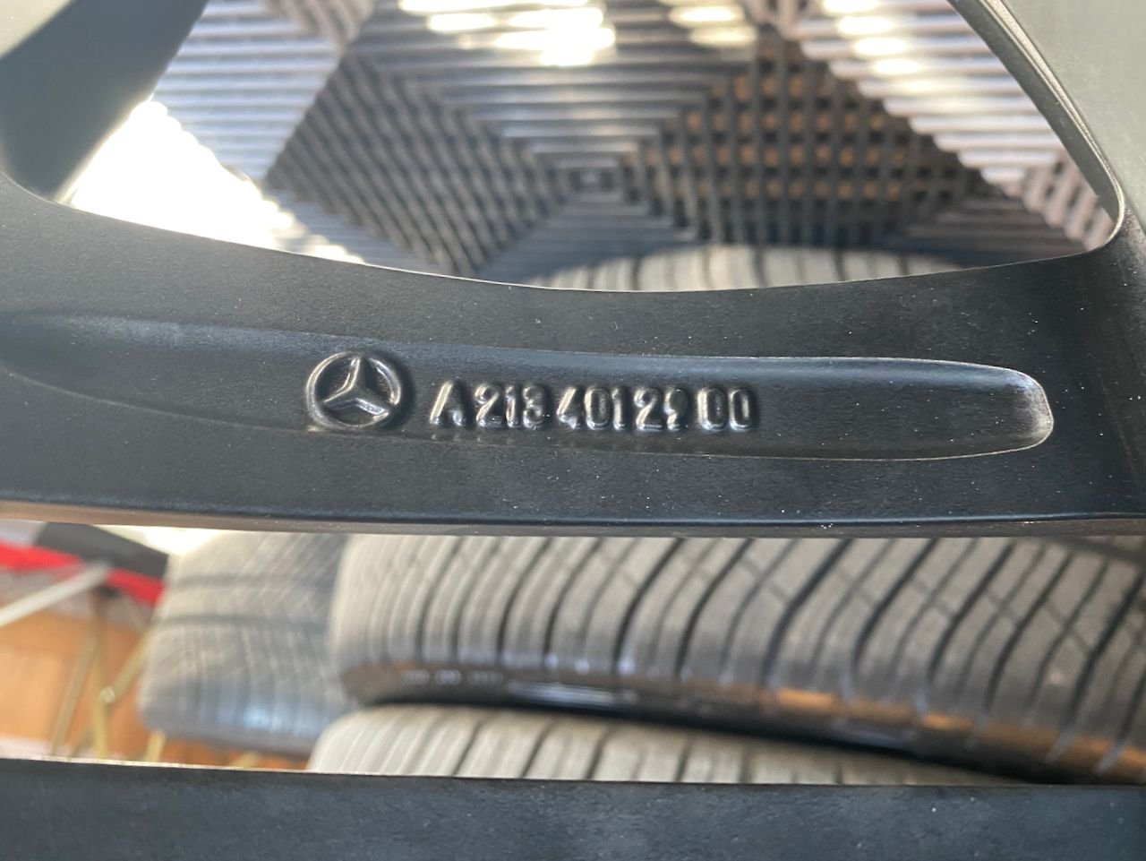 Wheels and Tires/Axles - 20" Mercedes AMG E63 E63S Wheels Rims OEM SET of 4 Black + Michelin Winter Tires - New - 2018 to 2020 Mercedes-Benz E63 AMG S - Olathe, KS 66062, United States