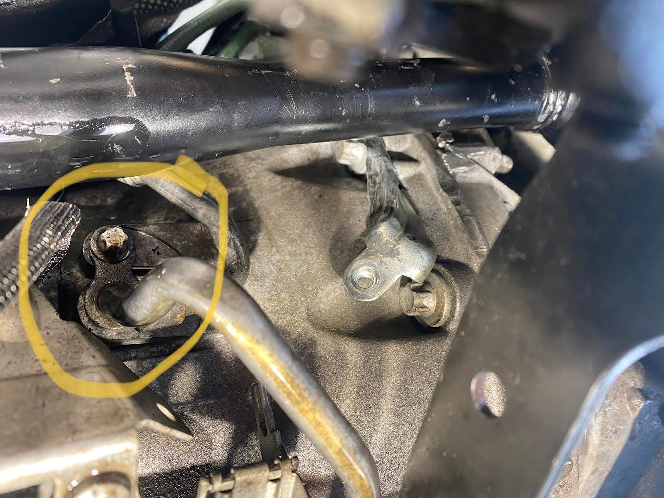Transmission line leaking Forums