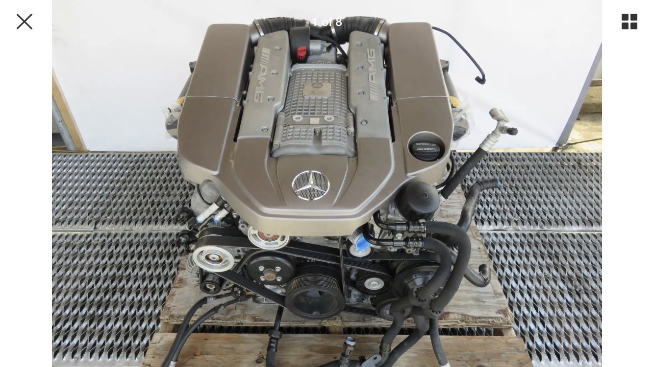Engine - Complete - 06 E55 M113K engine for parts - Used - 2003 to 2006 Mercedes-Benz E55 AMG - Branford, CT 06405, United States