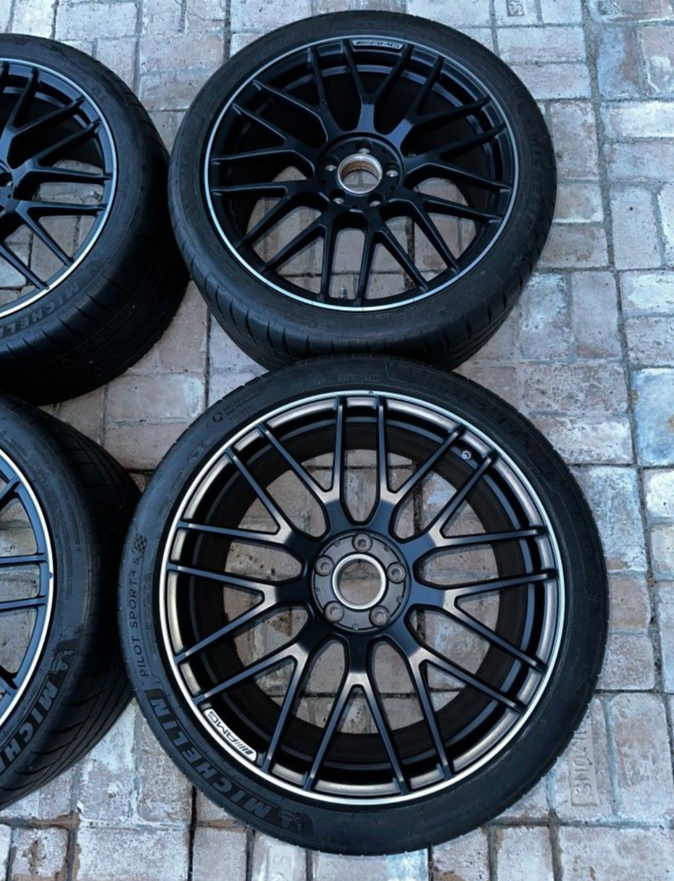 Wheels and Tires/Axles - MERCEDES AMG GT RIMS WHEELS MICHELIN TIRES STOCK FACTORY OEM - Used - -1 to 2027  All Models - Cypress, CA 90630, United States