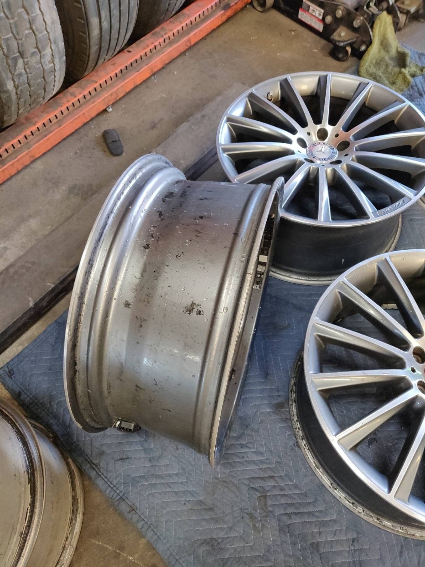 Wheels and Tires/Axles - 20" Amg wheels 2015 s550 - Used - 2011 to 2019 Mercedes-Benz S550 - Rochester, NY 14617, United States