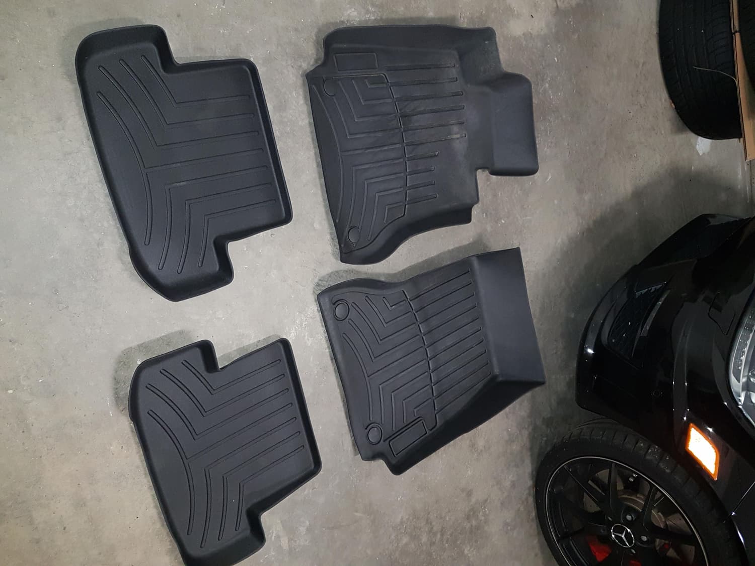 Interior/Upholstery - weather tech laser fitted mats - Used - 2010 to 2015 Mercedes-Benz C63 AMG - Medicine Hat, AB T1B 0N, Canada