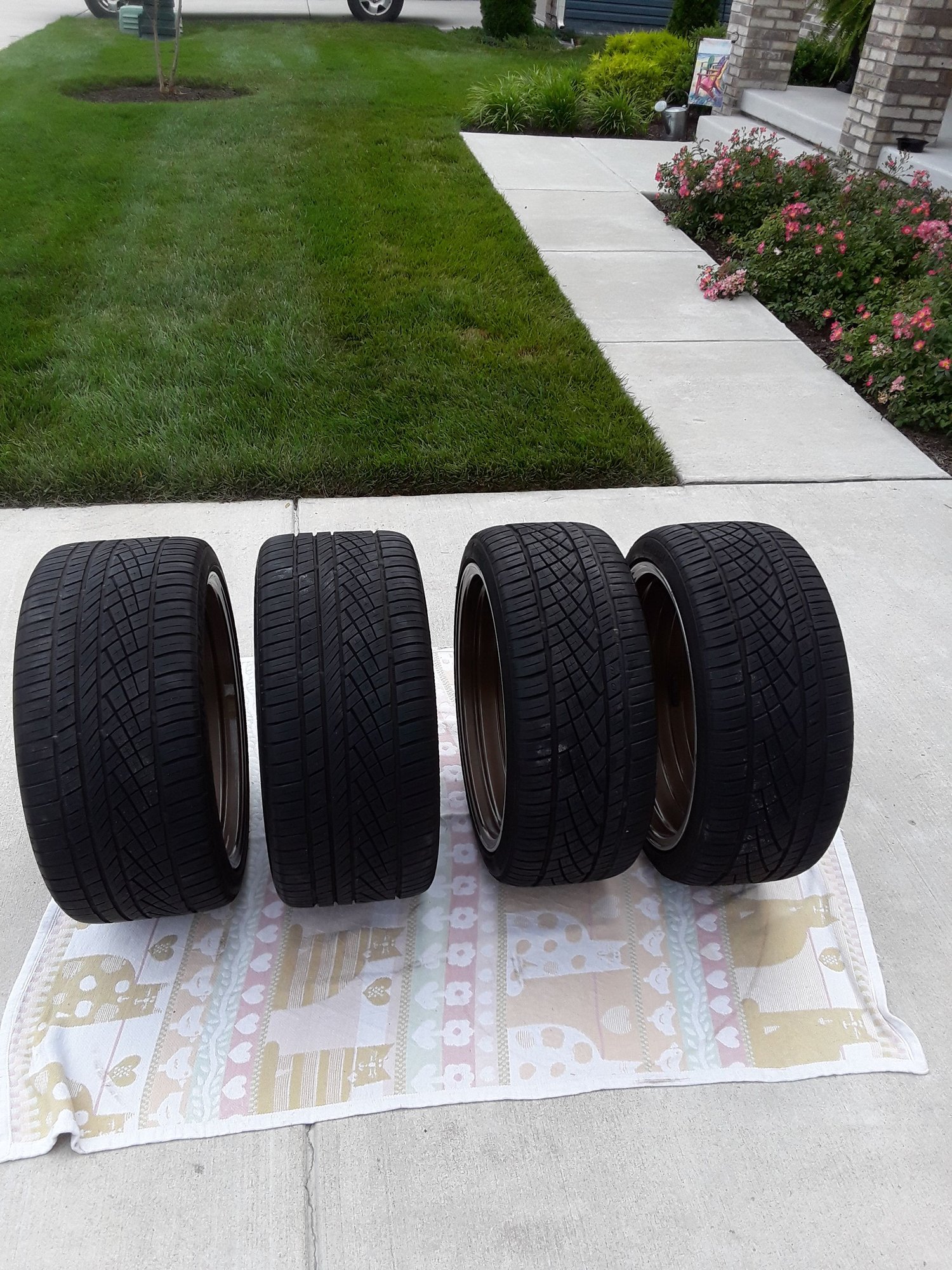 Wheels and Tires/Axles - 19" Vertini Wheels RFS1.1 (staggered set), balanced with tires, TPMS installed - Used - 2009 to 2016 Mercedes-Benz E350 - Millville, DE 19967, United States
