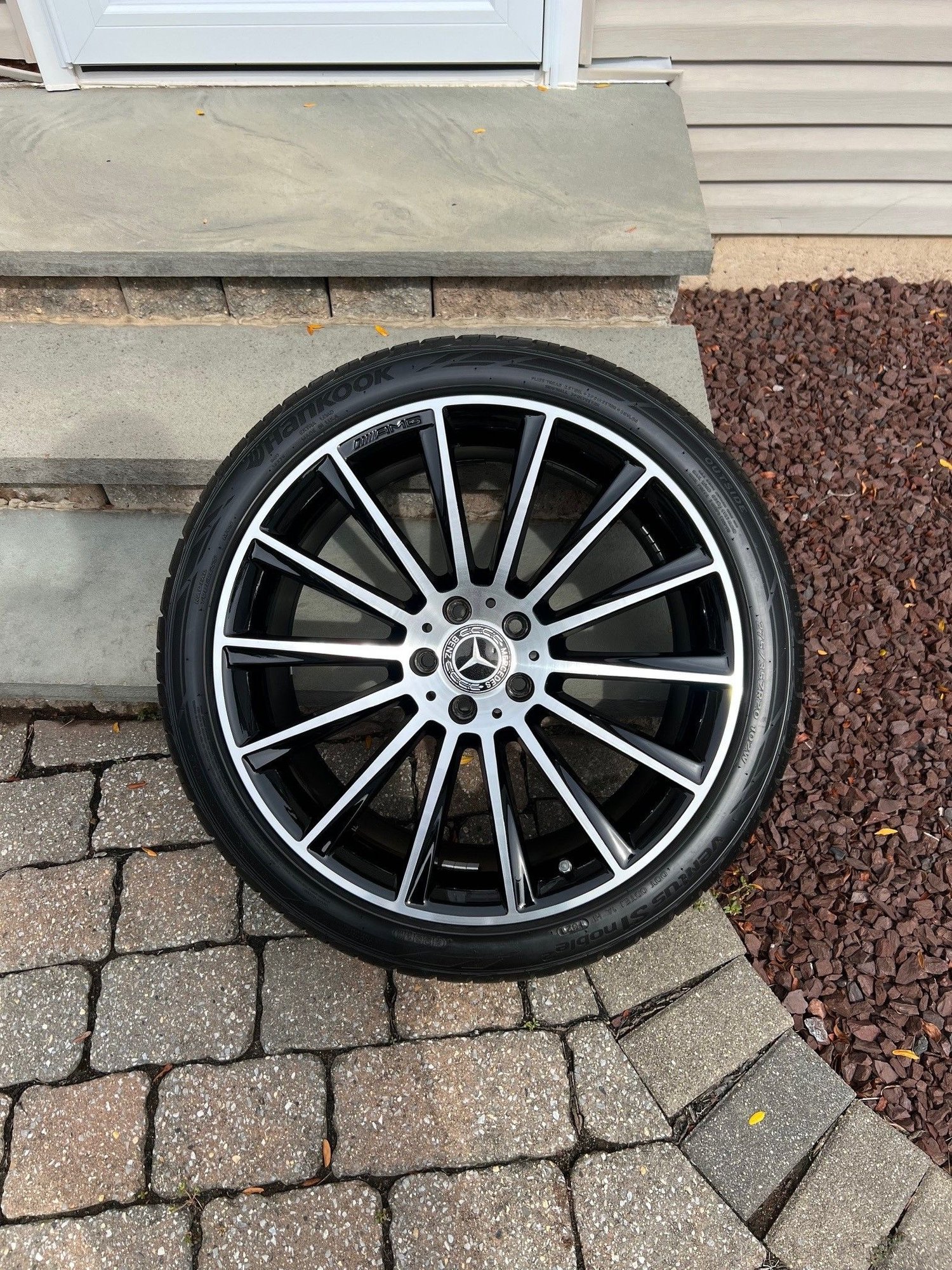 Wheels and Tires/Axles - 2015 Mercedes-Benz S550 AMG Turbine Wheels (20 inch Black & Silver) with TPMS - Used - 2014 to 2017 Mercedes-Benz S550 - Doylestown, PA 18901, United States