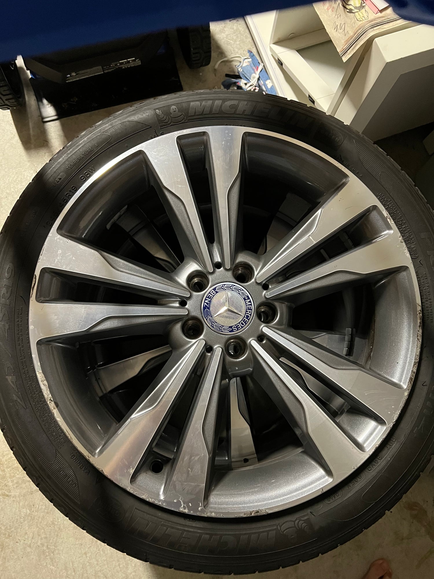 Wheels and Tires/Axles - 19” Factory Mercedes S550 Rims - Used - 2014 to 2018 Mercedes-Benz S550 - Jacksonville, FL 32218, United States