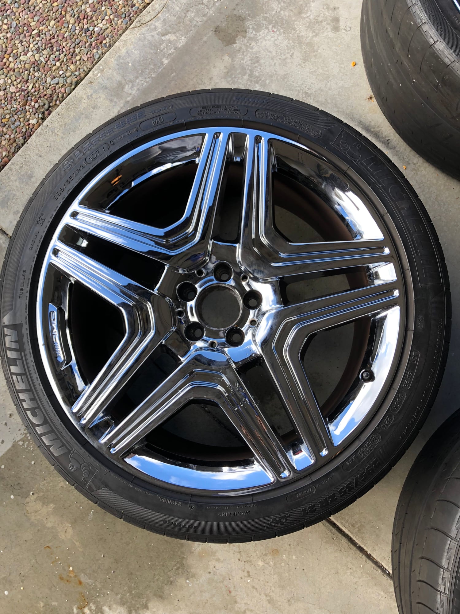 Wheels and Tires/Axles - OEM ML63 in Chrome - Used - Foster City, CA 94404, United States