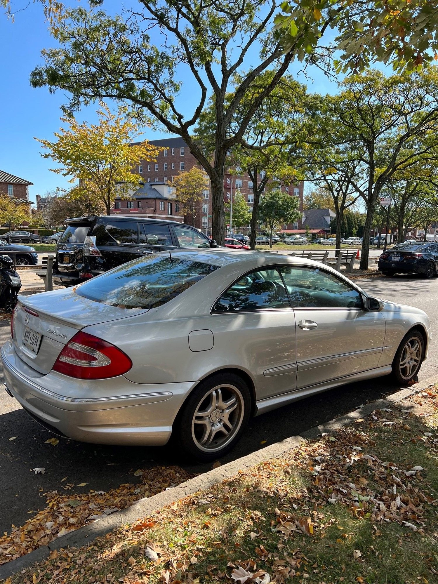 2003 Mercedes-Benz CLK55 AMG - FS: 2003 Mercedes-Benz CLK 55 AMG - Used - VIN WDBTJ76HX3F039419 - 124,000 Miles - 8 cyl - 2WD - Automatic - Coupe - Silver - Brooklyn, NY 11229, United States