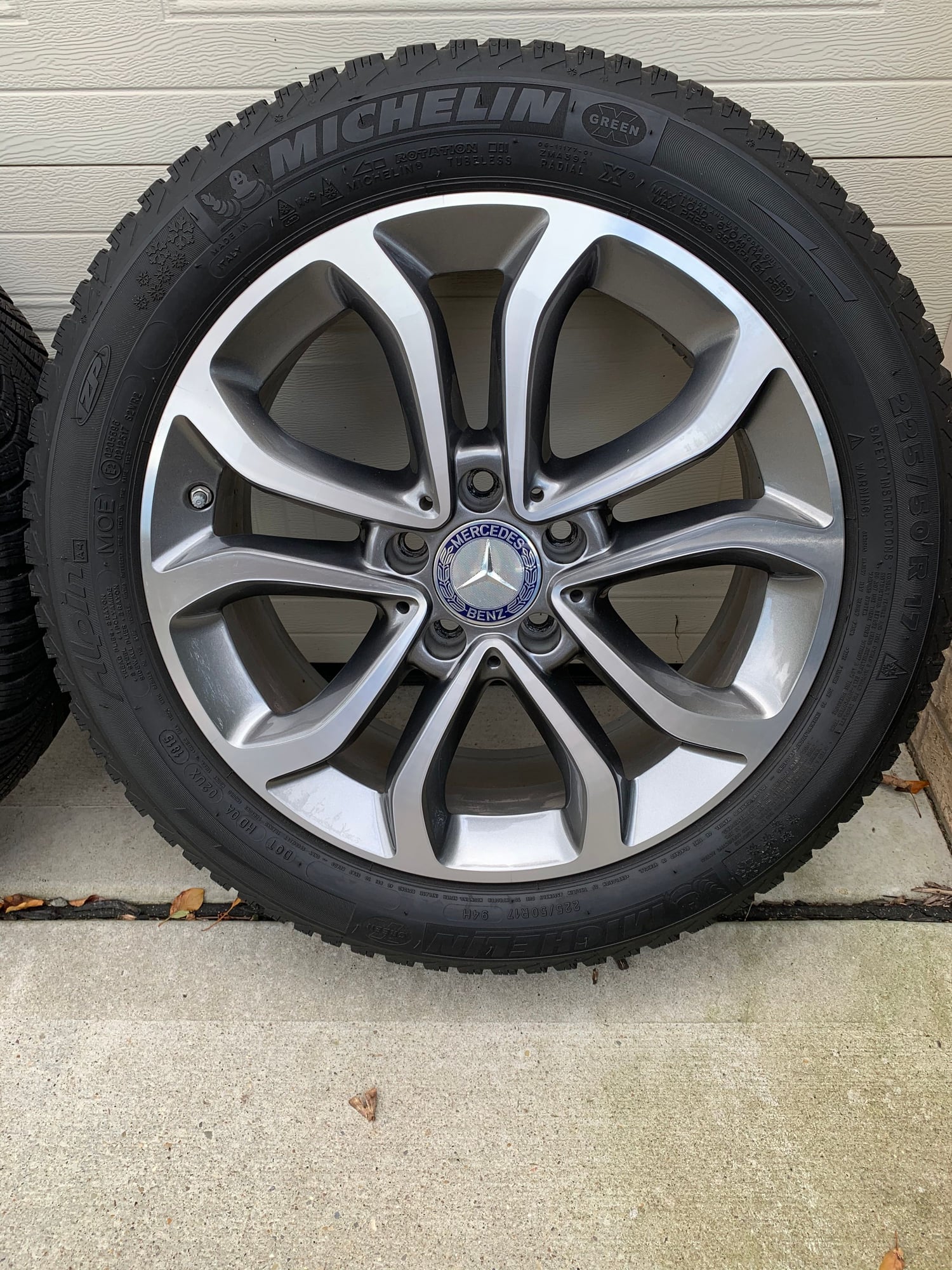 Wheels and Tires/Axles - W205 C300 17" OEM winter wheels with Alpin tires & TPMS! - Used - 2014 to 2020 Mercedes-Benz C300 - Pittsburgh, PA 15229, United States