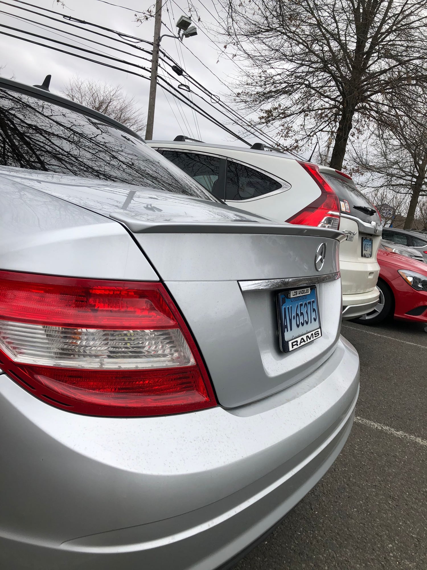 Exterior Body Parts - w204 AMG Style Spoiler / Wing - Used - 2008 to 2014 Mercedes-Benz C300 - Danbury, CT 06811, United States
