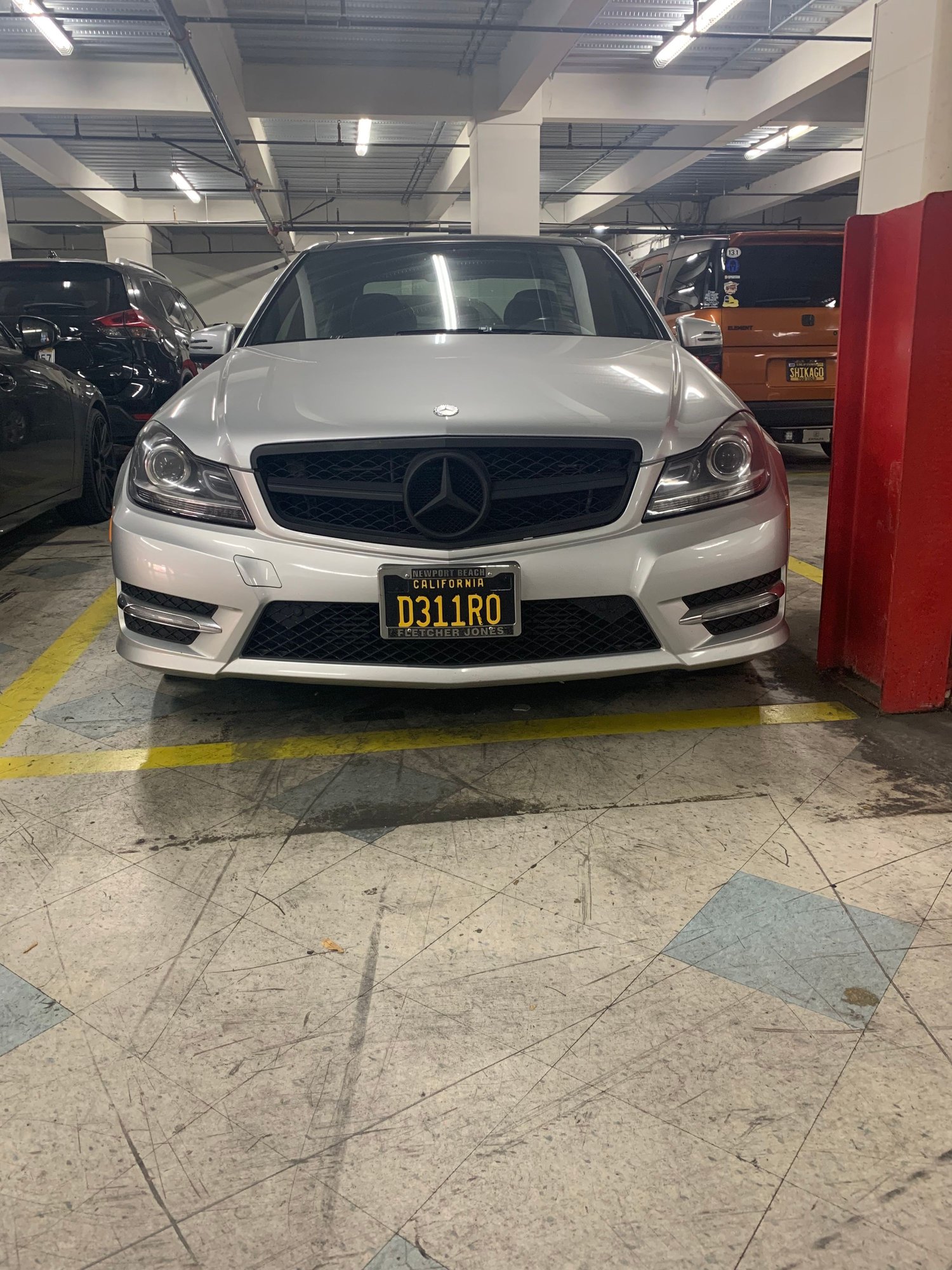 2013 Mercedes-Benz C250 - 2013 C250 W204 w/AMG package - Used - VIN WDDGF4HB5DR243143 - 86,100 Miles - 4 cyl - 2WD - Automatic - Sedan - Silver - Los Angeles, CA 90013, United States