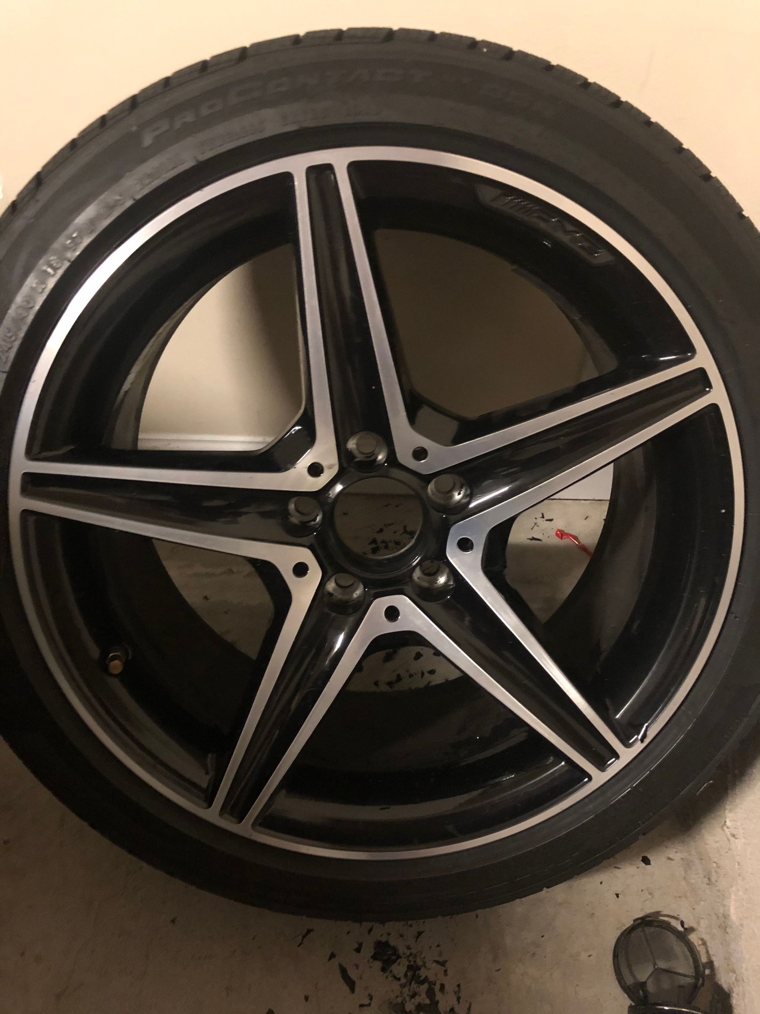 Wheels and Tires/Axles - 18IN OEM C43 AMG 5 SPOKE WHEELS/TIRES FOR SALE - Used - 2017 to 2020 Mercedes-Benz C43 AMG - 2016 Mercedes-Benz C450 AMG - Atlanta, GA 30328, United States