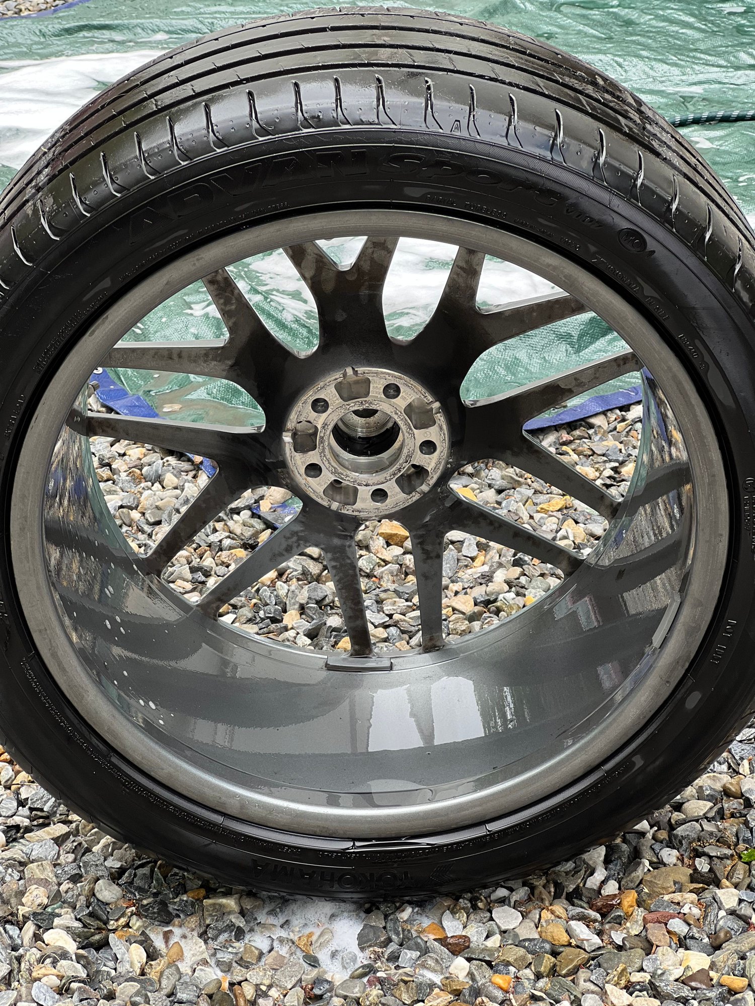 Wheels and Tires/Axles - Mercedes AMG 22” Forged Wheels and Tires from GLE 53 SUV - Used - 2020 to 2024 Mercedes-Benz GLE-Class - Pound Ridge, NY 10576, United States