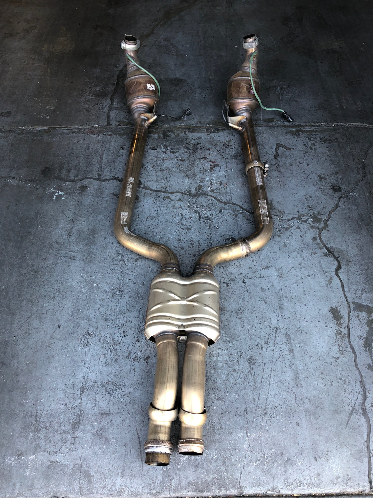 Engine - Exhaust - STOCK EXHAUST C63 AMG EXHAUST - Used - 2008 to 2015 Mercedes-Benz C63 AMG - Henderson, NV 89011, United States