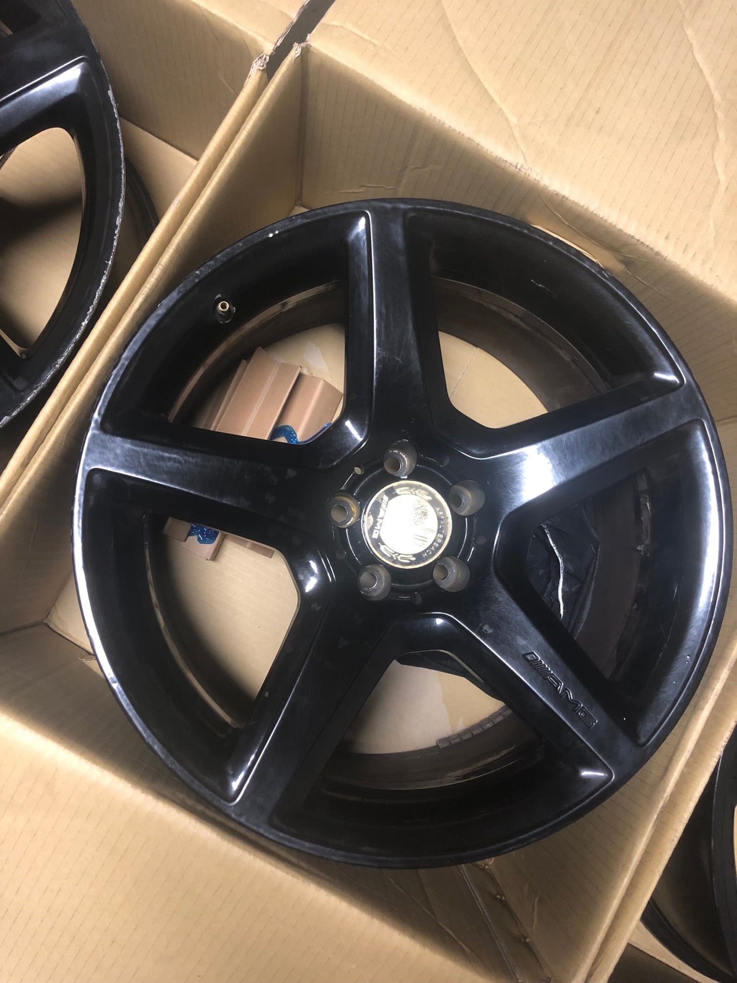 Wheels and Tires/Axles - Selling a set of Black CLS55 AMG 5 Spoke Concave Wheels!!! Make me an offer! - Used - 2006 to 2008 Mercedes-Benz CLS55 AMG - Dfw, TX 76051, United States