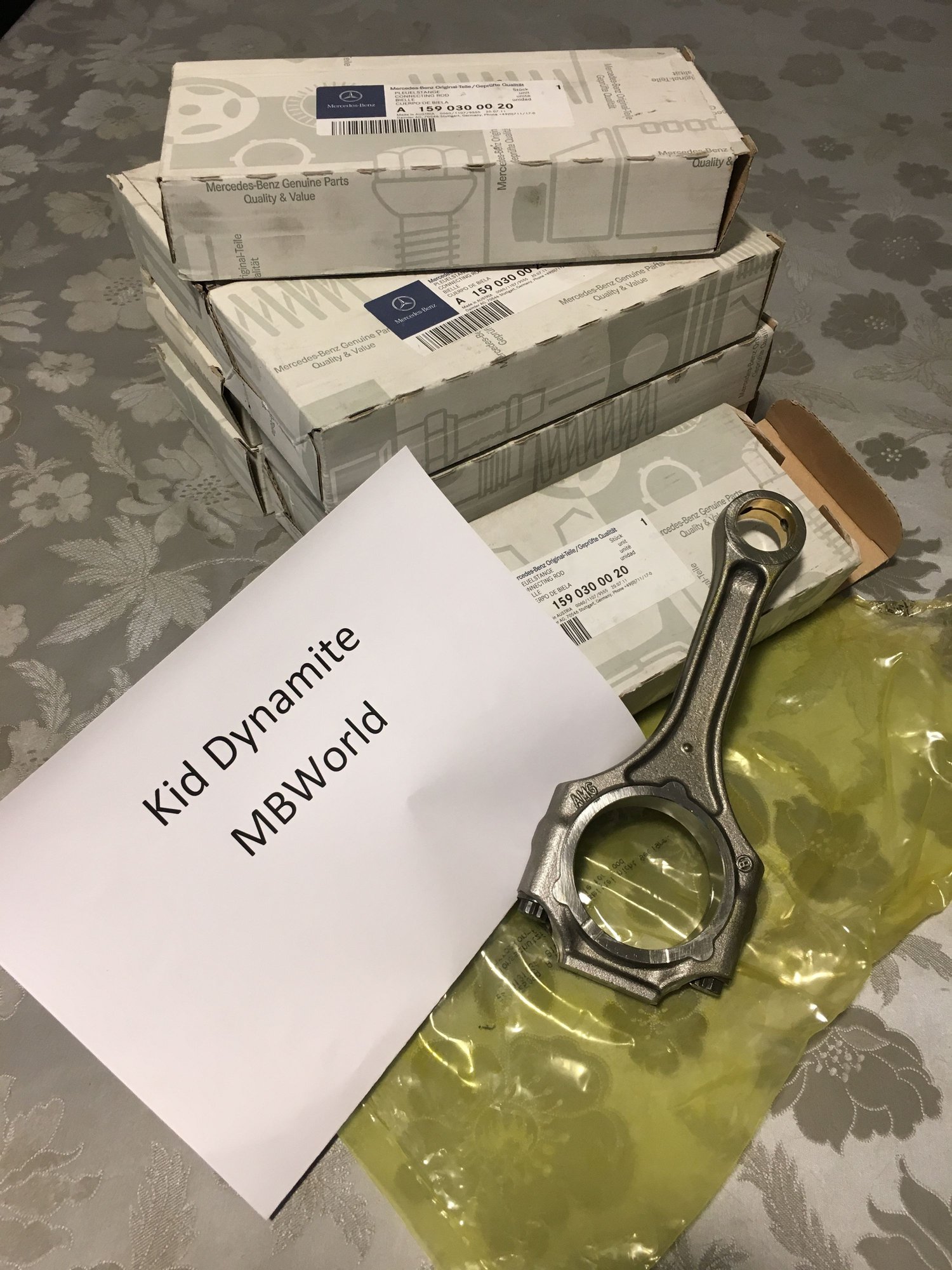 Engine - Internals - OEM SLS AMG M159 Connection Rods - New - Zurich, Switzerland