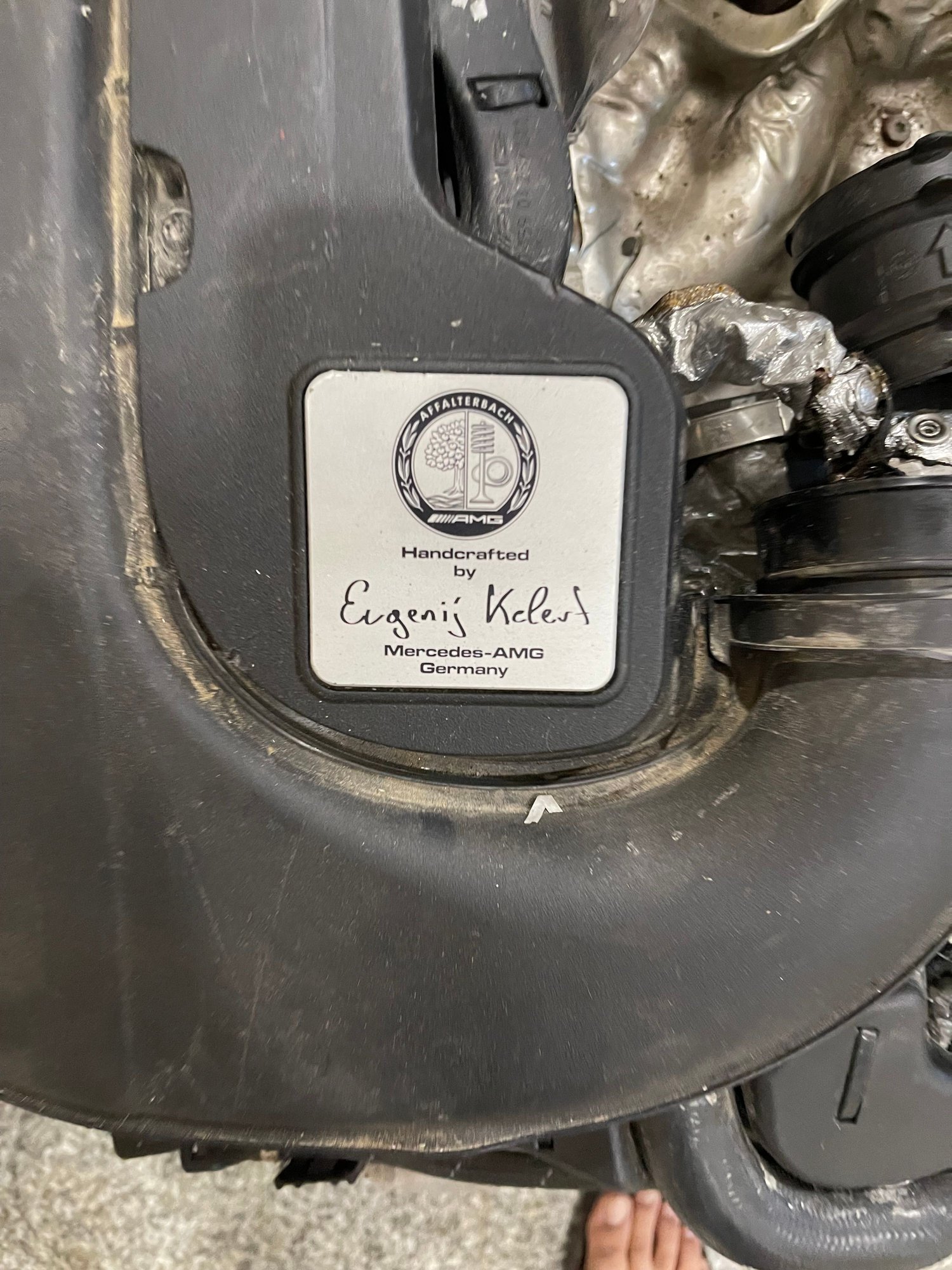 Engine - Complete - Complete engine M177 - Used - 2015 to 2023 Mercedes-Benz C63 AMG - 2015 to 2022 Mercedes-Benz C63 AMG S - Dubai, United Arab Emirates