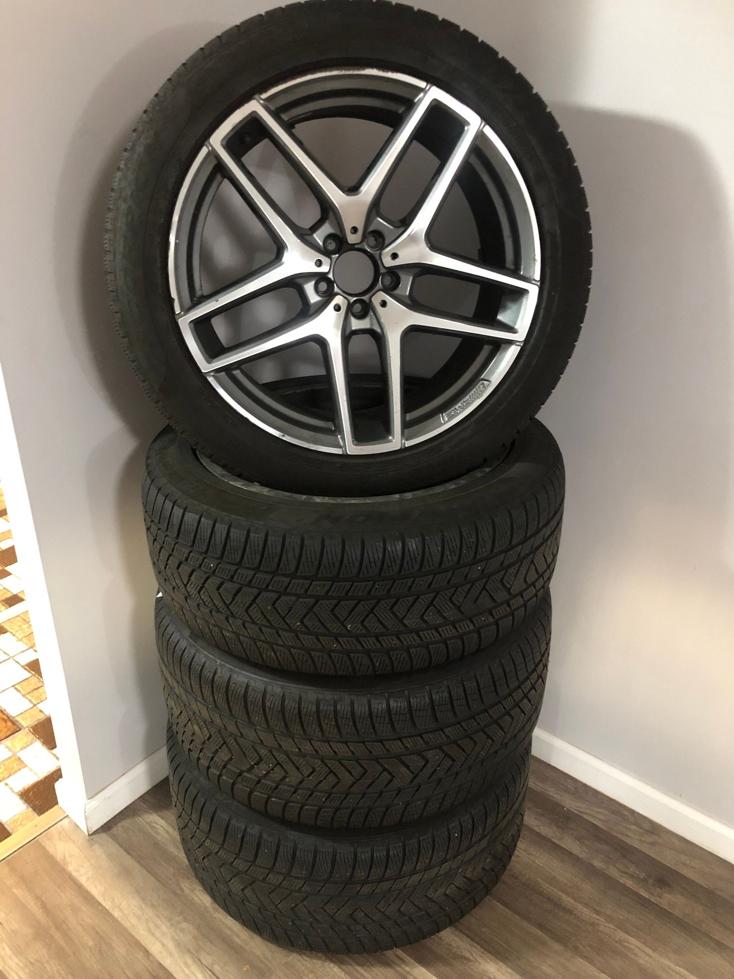 Wheels and Tires/Axles - GLE63S AMG rims with winter tires - Used - All Years Mercedes-Benz GLE63 AMG S - Farmingville, NY 11738, United States