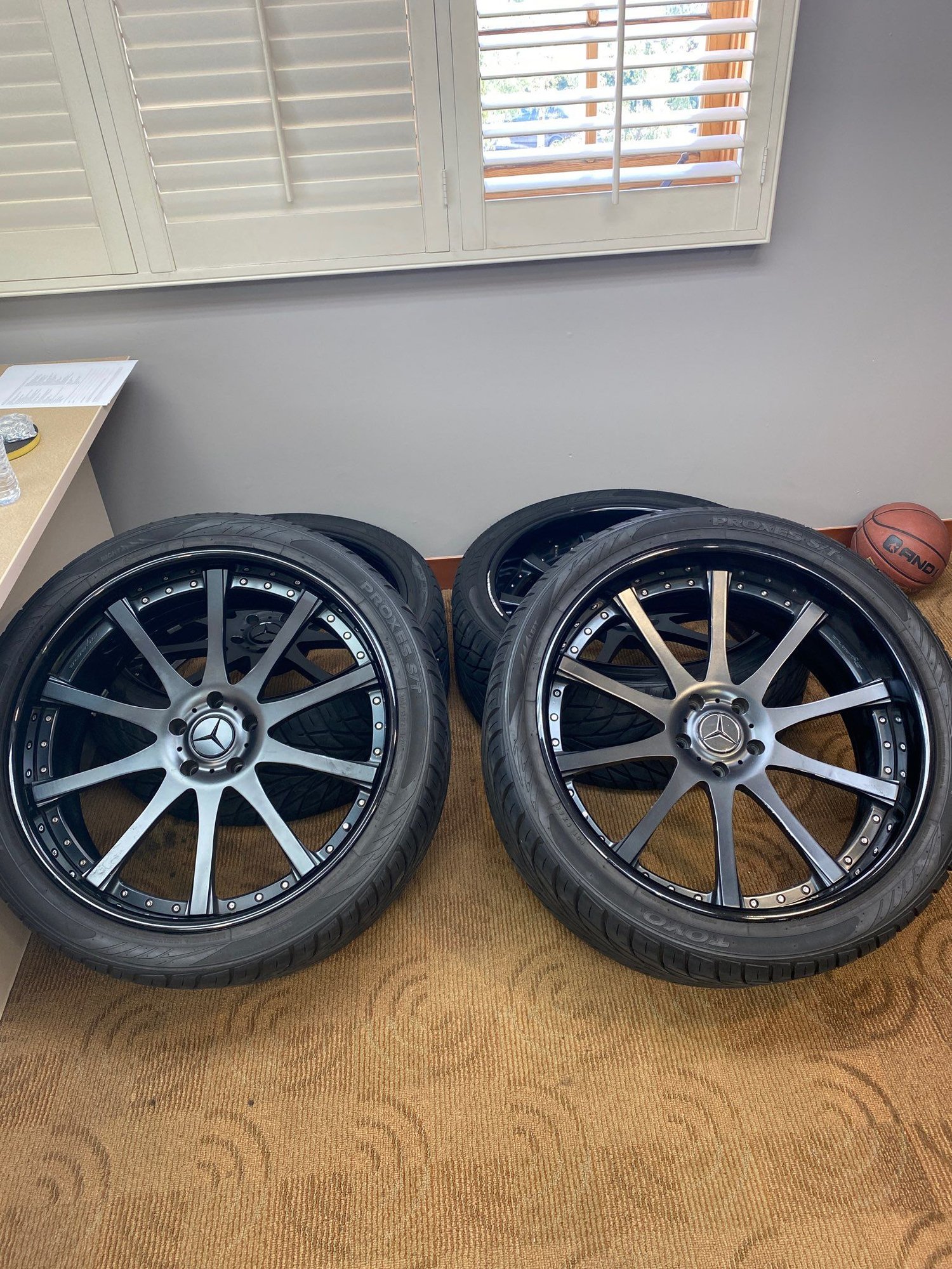 Wheels and Tires/Axles - 24" Agetro wheels w rims for G Class - Used - 2017 Mercedes-Benz G55 AMG - Palmdale, CA 93550, United States