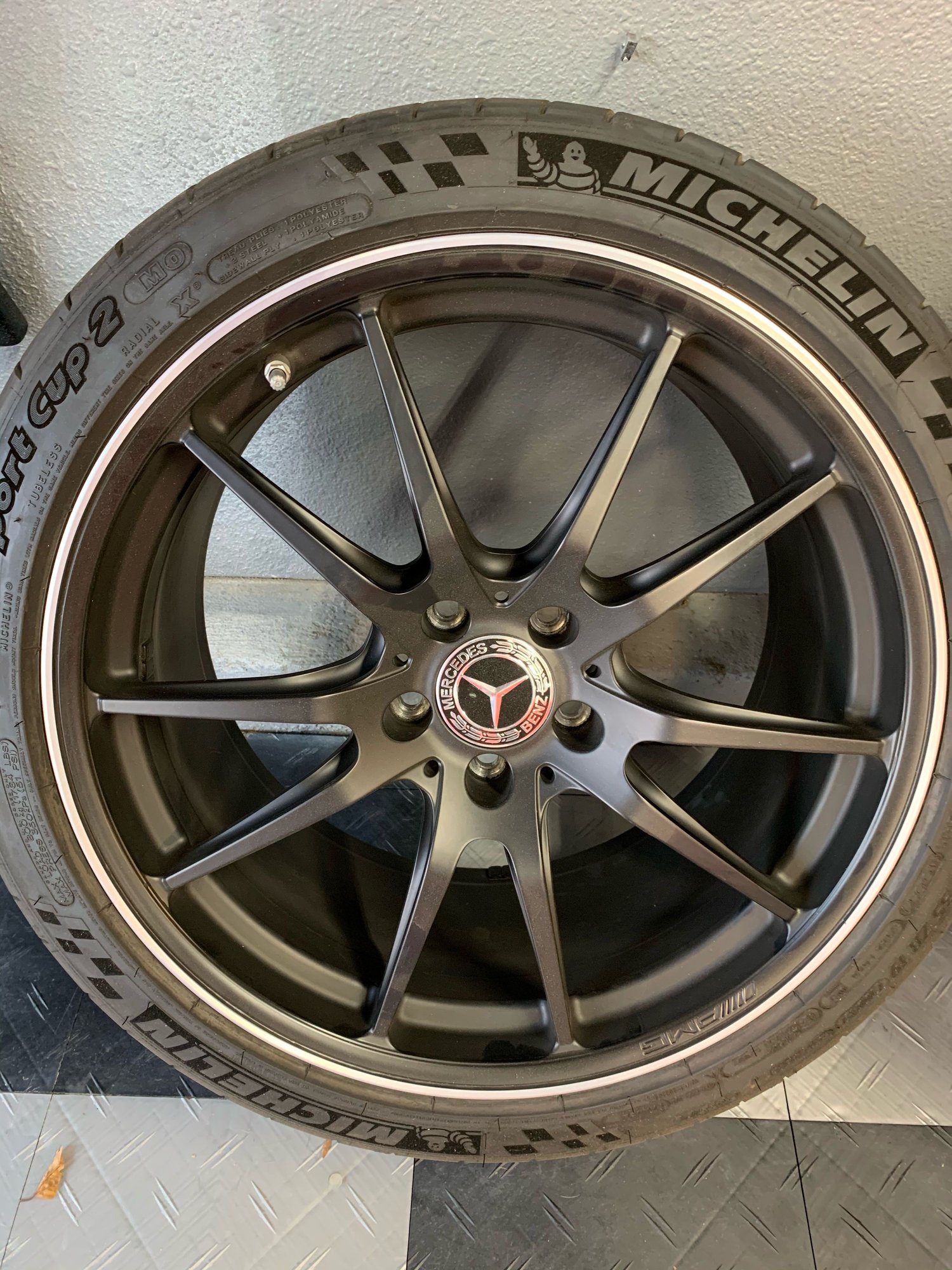 Wheels and Tires/Axles - Mercedes AMG GTR C190 Wheels (Black GTR Pro style) w/ TPMS and like new Sport Cups - Used - 2018 to 2020 Mercedes-Benz AMG GT R - 2018 to 2020 Mercedes-Benz AMG GT C - 2019 to 2020 Mercedes-Benz AMG GT R Pro - Livermore, CA 94551, United States