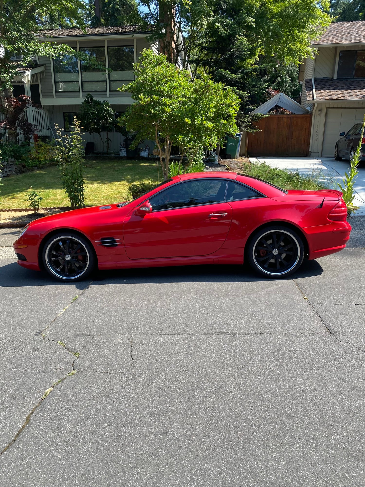 2003 Mercedes-Benz SL500 - 2003 SL500, 98kMiles - Used - VIN WDBSK75F23F023028 - 98,000 Miles - 8 cyl - 2WD - Automatic - Convertible - Red - Seattle, WA 98033, United States