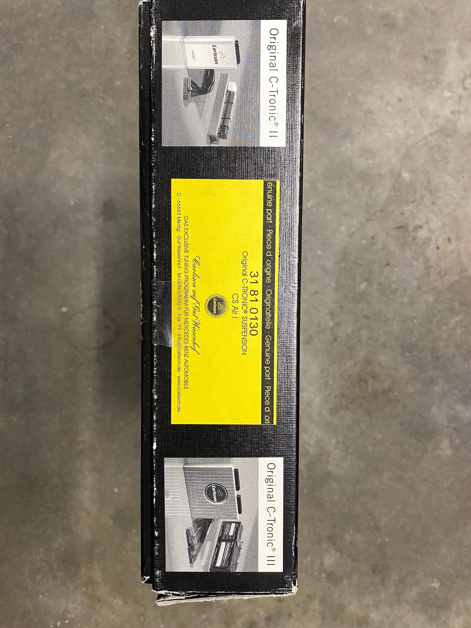 Steering/Suspension - Carlsson C-Tronic CS Air 1 (PN: 31811030) - Used - 0  All Models - Lake Wylie, SC 29710, United States