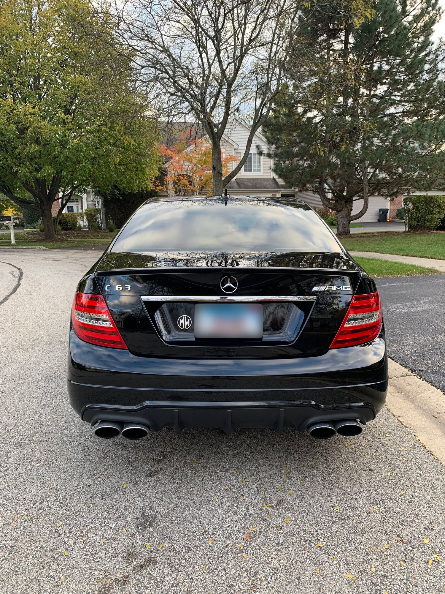 2012 Mercedes-Benz C63 AMG - 2012 C63 AMG - Designo - Used - VIN WDDGF7HB6CA620156 - 106,500 Miles - 8 cyl - 2WD - Automatic - Sedan - Black - Schaumburg, IL 60173, United States