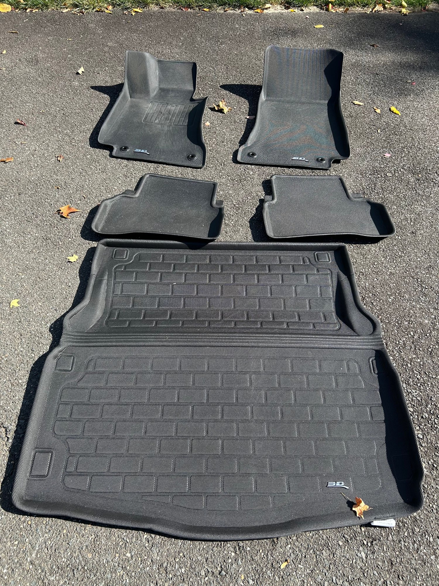 Interior/Upholstery - Mercedes Benz C-class W205 sedan 3D Kuga floor mats and cargo mat - Used - 2015 to 2020 Mercedes-Benz C-Class - Middletown, CT 06457, United States