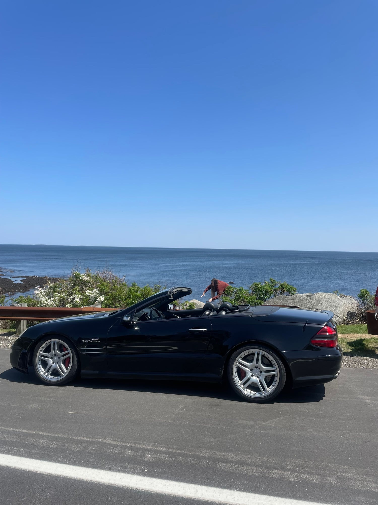 2005 Mercedes-Benz SL65 AMG - 2005 SL65 AMG - Used - VIN WDBSK79f95f095678 - 113,000 Miles - 12 cyl - 2WD - Automatic - Convertible - Black - Portsmouth, Nh, NH 03870, United States
