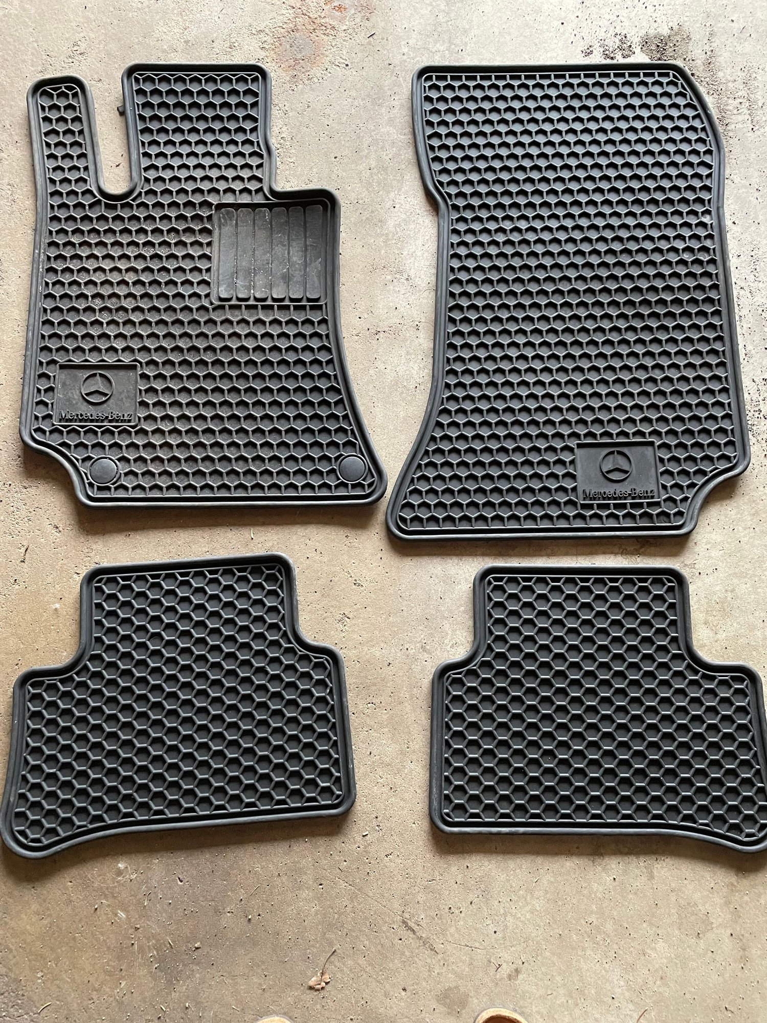 E350 Weathertech mats, OEM MB mats, and sunshades Forums