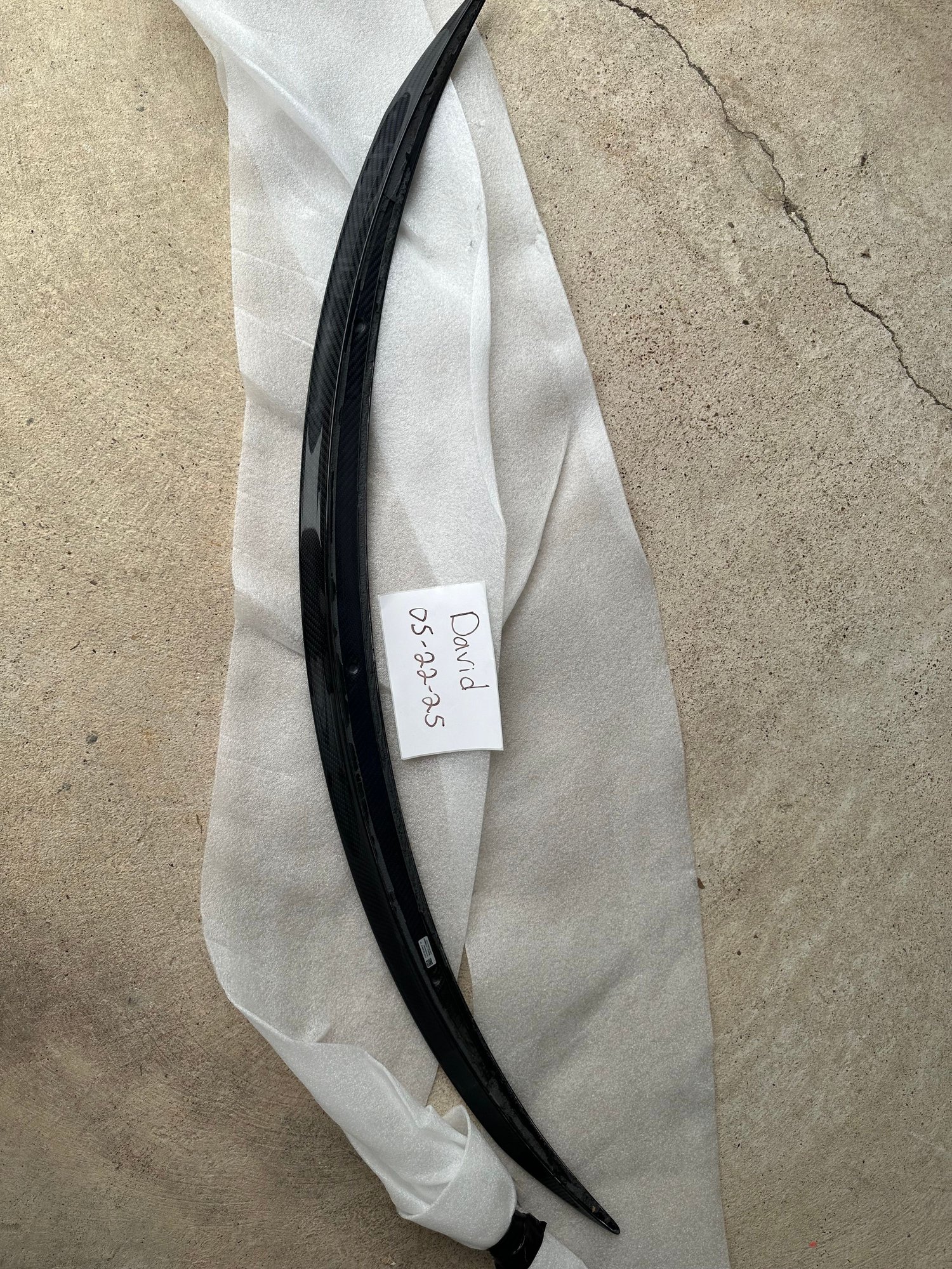 Exterior Body Parts - 17-23 MERCEDES C63S AMG COUPE C205 REAR SPOILER CARBON FIBER A2057900888 - Used - 2017 to 2023 Mercedes-Benz C-Class - Dallas, TX 75088, United States